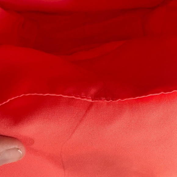 Nanette Lepore Red and White Floral mini Backpack - Picture 5 of 6